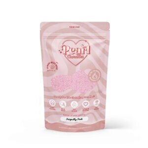 pearl candle pink